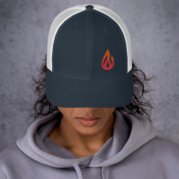 Petrolhead Café Logo Trucker Cap - Image 5