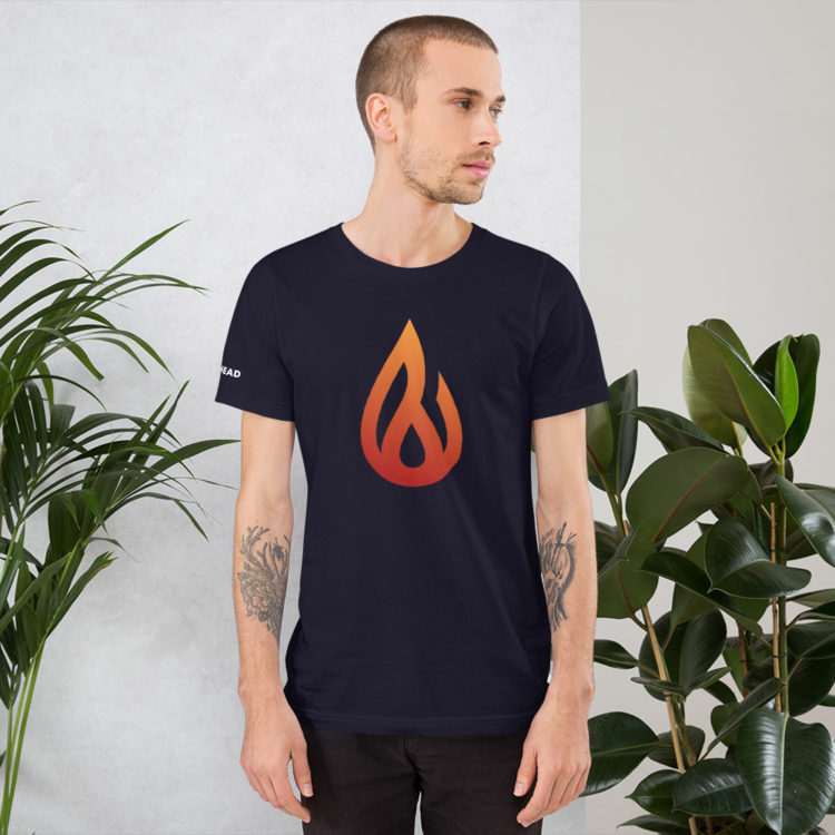 Petrolhead Café Logo Unisex T-Shirt, Dark Colors - Image 7
