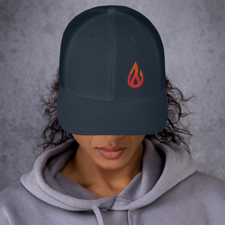 Petrolhead Café Logo Trucker Cap - Image 3