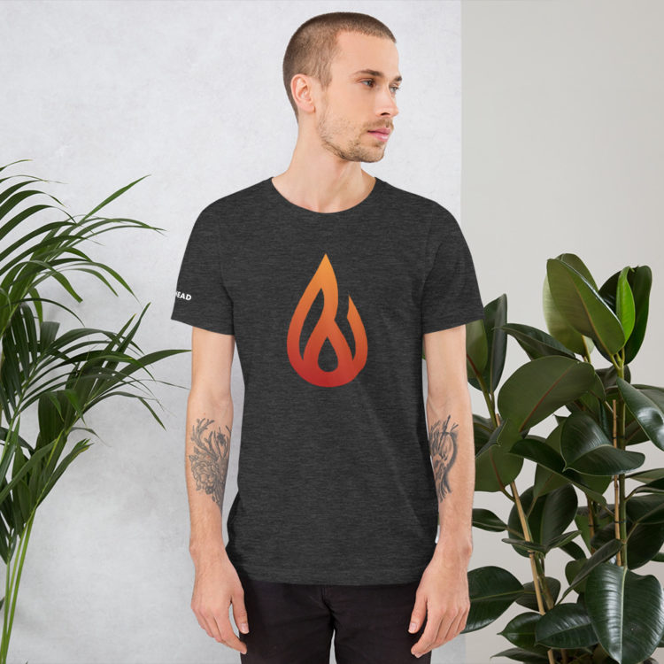 Petrolhead Café Logo Unisex T-Shirt, Dark Colors - Image 9