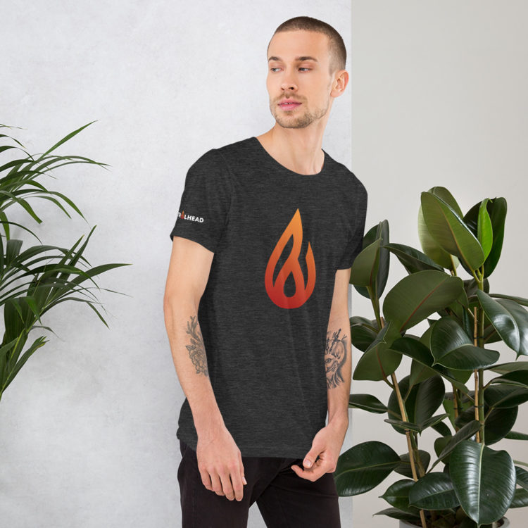 Petrolhead Café Logo Unisex T-Shirt, Dark Colors - Image 10