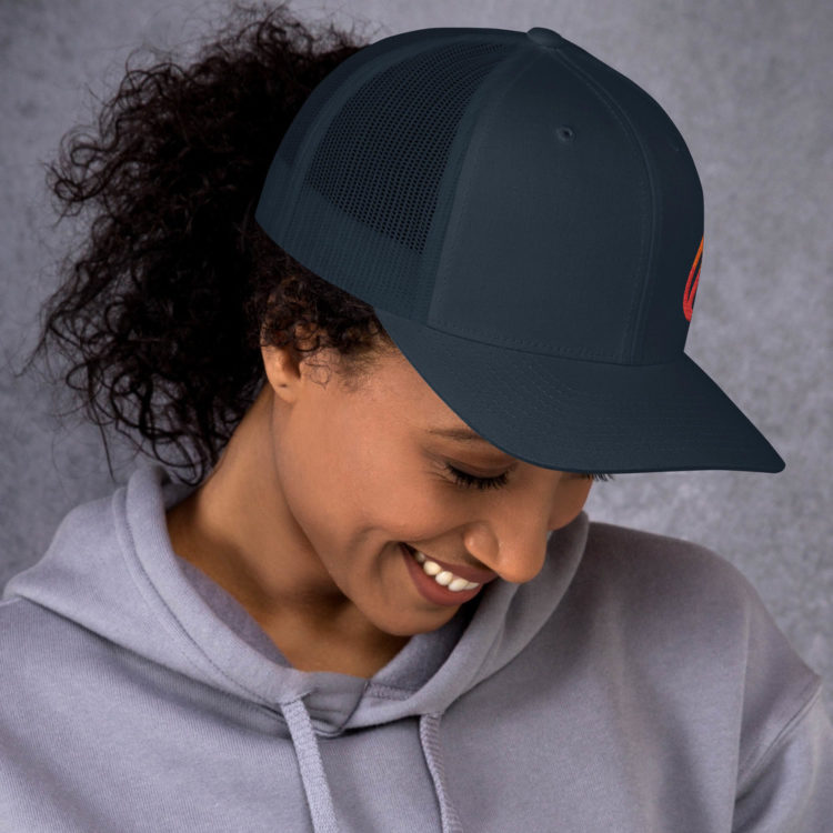 Petrolhead Café Logo Trucker Cap - Image 4