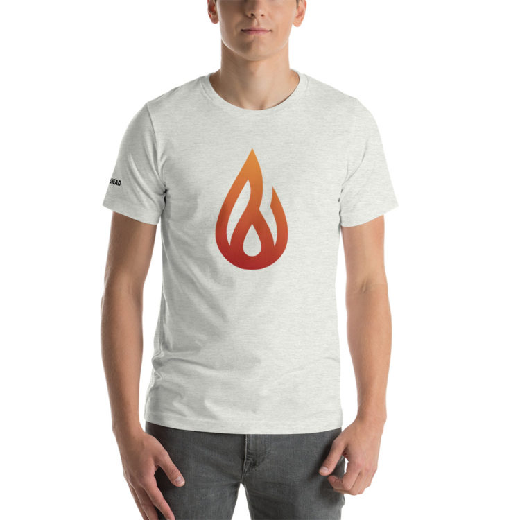 Petrolhead Café Logo Unisex T-Shirt, Light Colors - Image 2