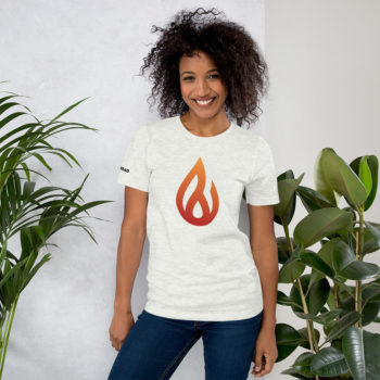 Petrolhead Café Logo Unisex T-Shirt, Light Colors