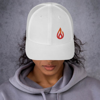 Petrolhead Café Logo Trucker Cap