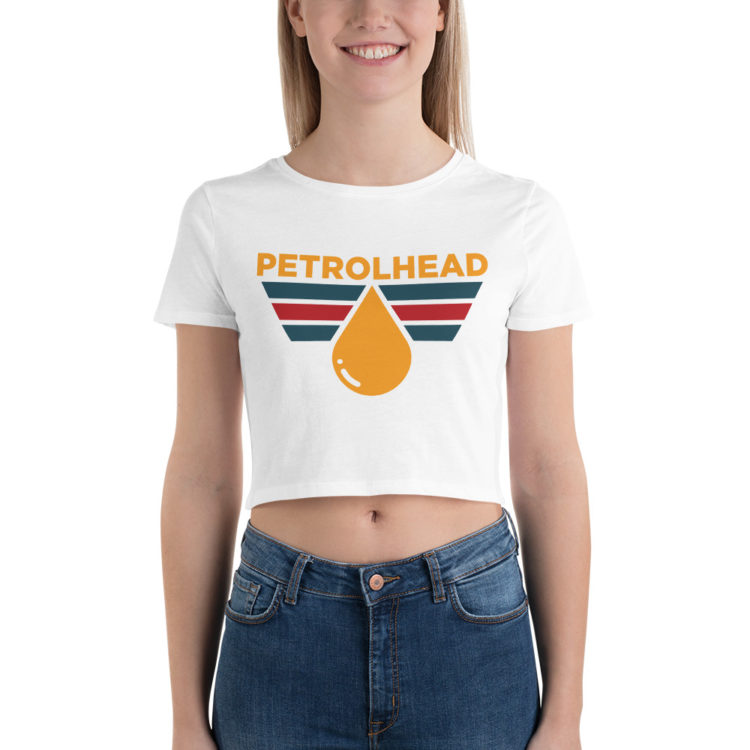 Vintage Logo Women’s Crop Tee - Image 3