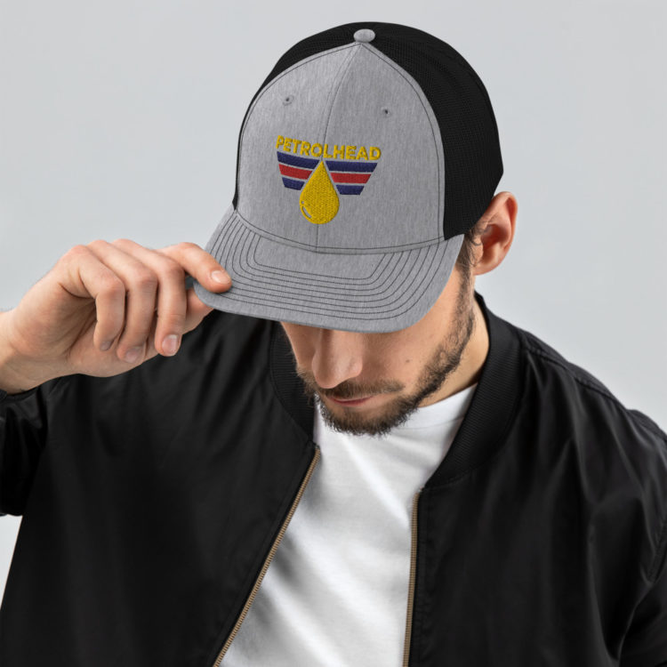 Vintage Logo Trucker Cap - Image 3