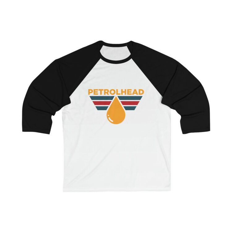 Vintage Logo Unisex 3/4 Sleeve Baseball Tee - Image 5