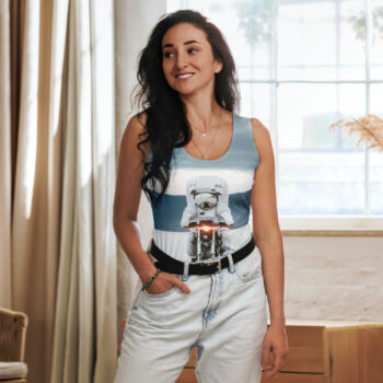 Astronaut Rider Women's Tank Top