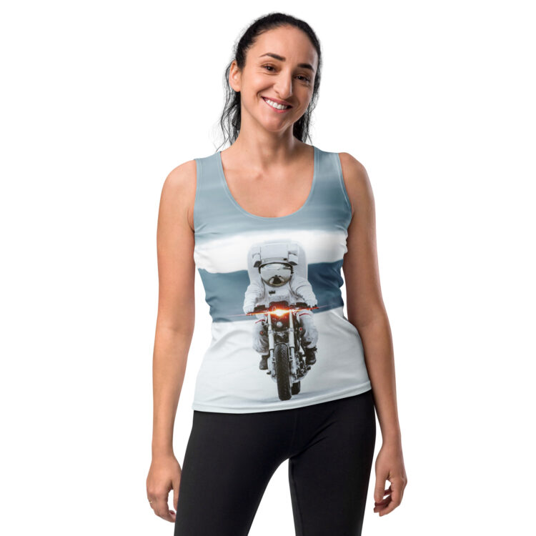 Astronaut Rider Women's Tank Top - Image 2