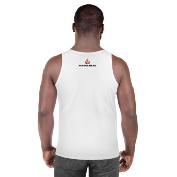 Astronaut Rider Unisex Tank Top [Alt Back Design]
