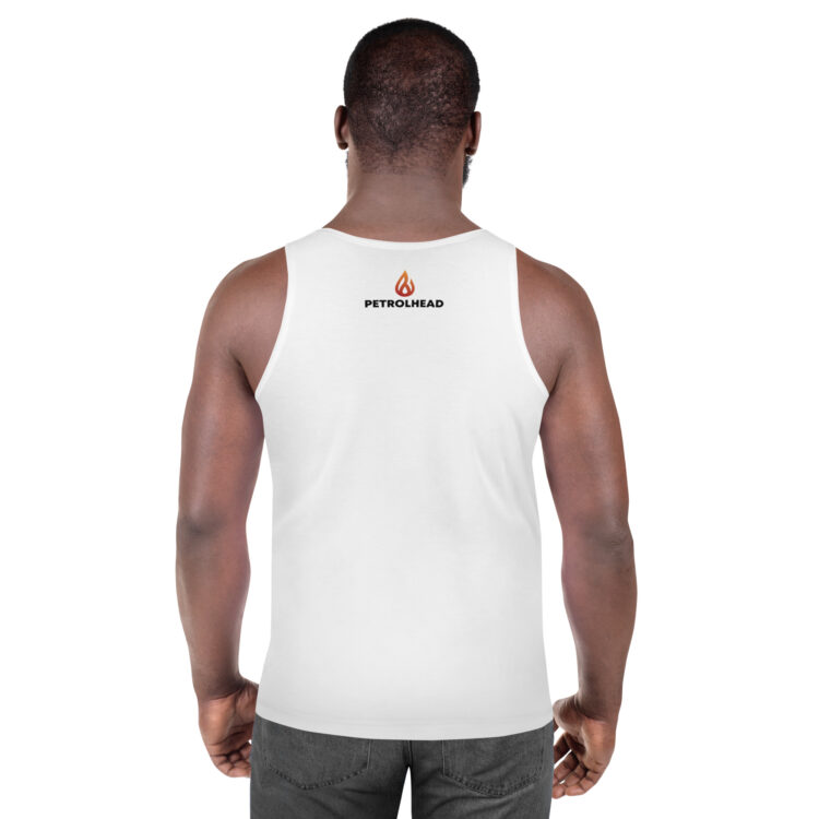 Astronaut Rider Unisex Tank Top [Alt Back Design]
