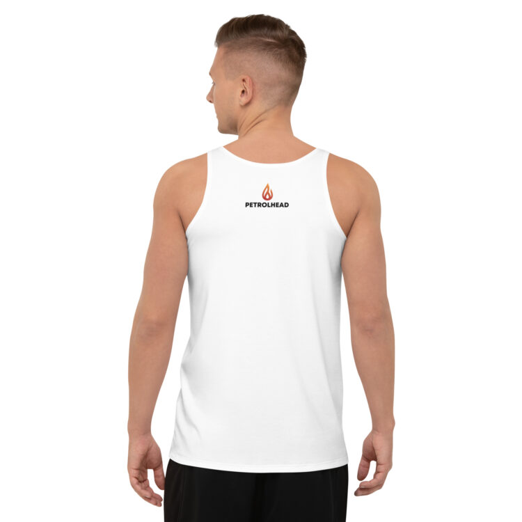 Astronaut Rider Unisex Tank Top [Alt Back Design] - Image 2
