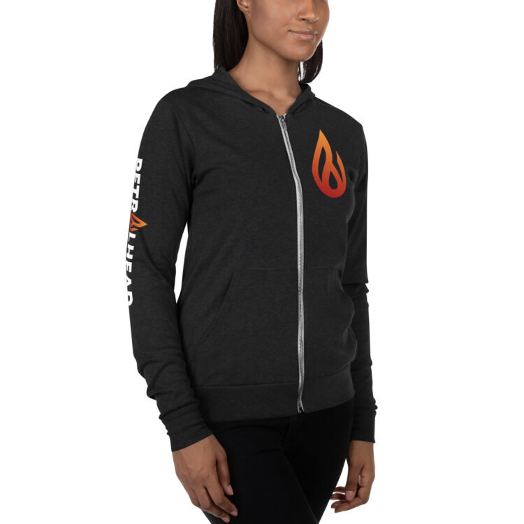 Unisex zip hoodie - Image 3