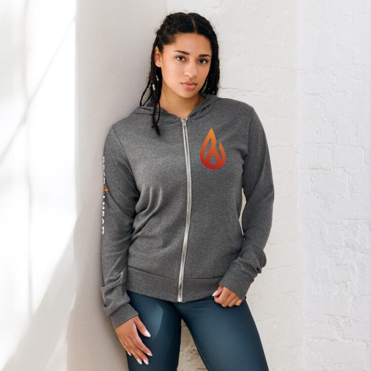 Unisex zip hoodie - Image 5