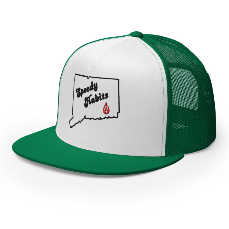 Speedy Habits Fabric Trucker Cap - Image 34