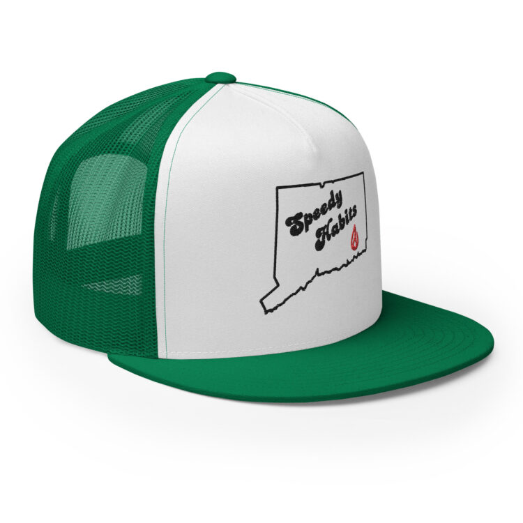 Speedy Habits Fabric Trucker Cap - Image 36