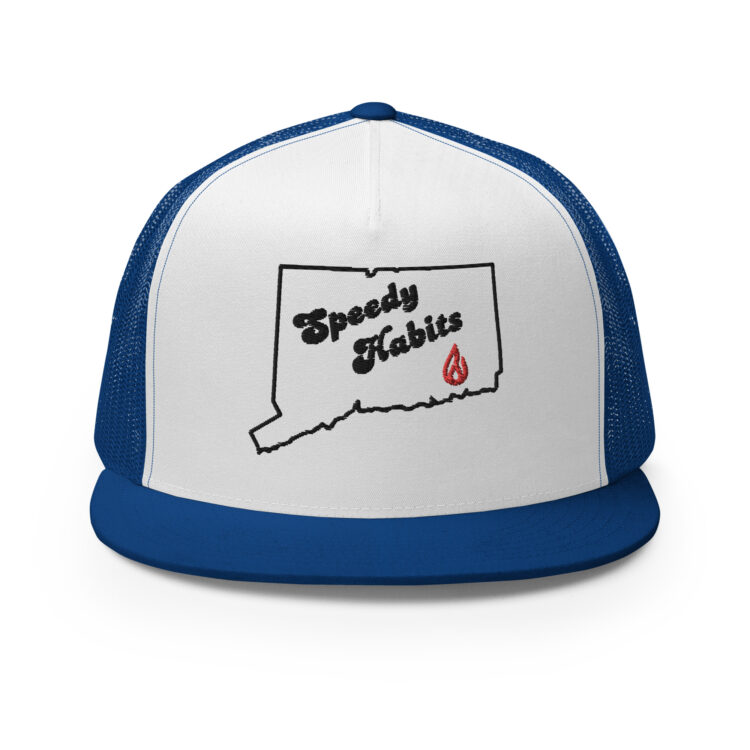 Speedy Habits Fabric Trucker Cap - Image 25