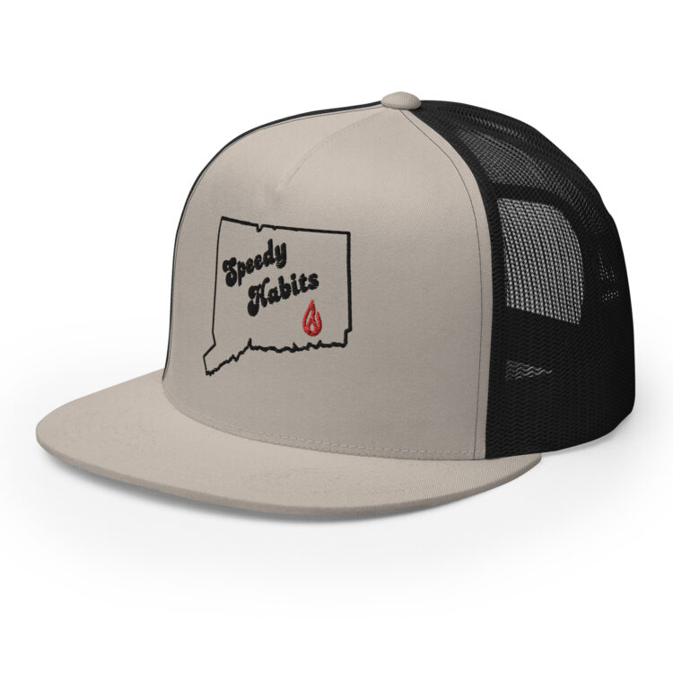 Speedy Habits Fabric Trucker Cap - Image 4