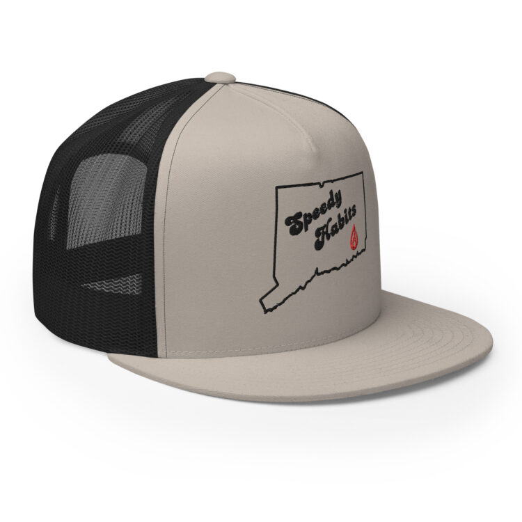Speedy Habits Fabric Trucker Cap - Image 6