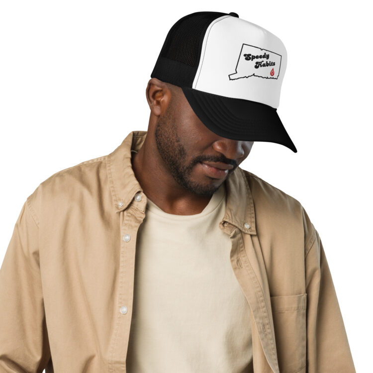Speedy Habits Foam Trucker Hat - Image 4