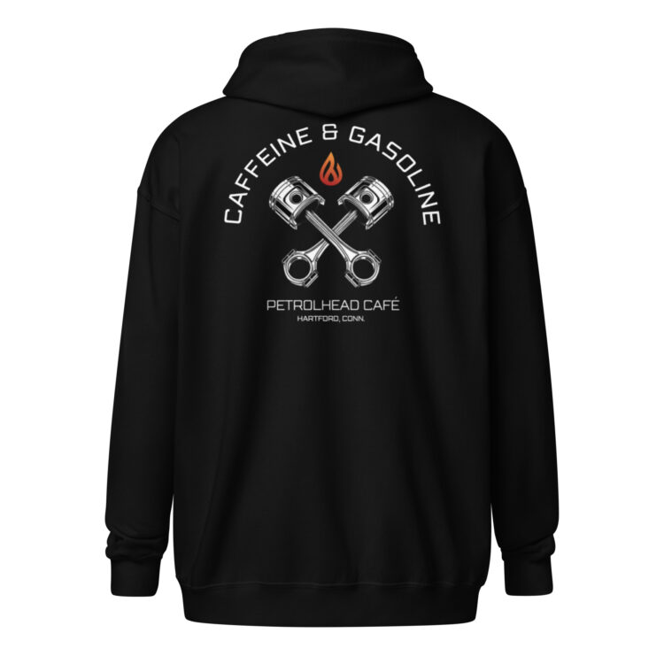 Caffeine & Gasoline Unisex heavy blend zip hoodie - Image 2