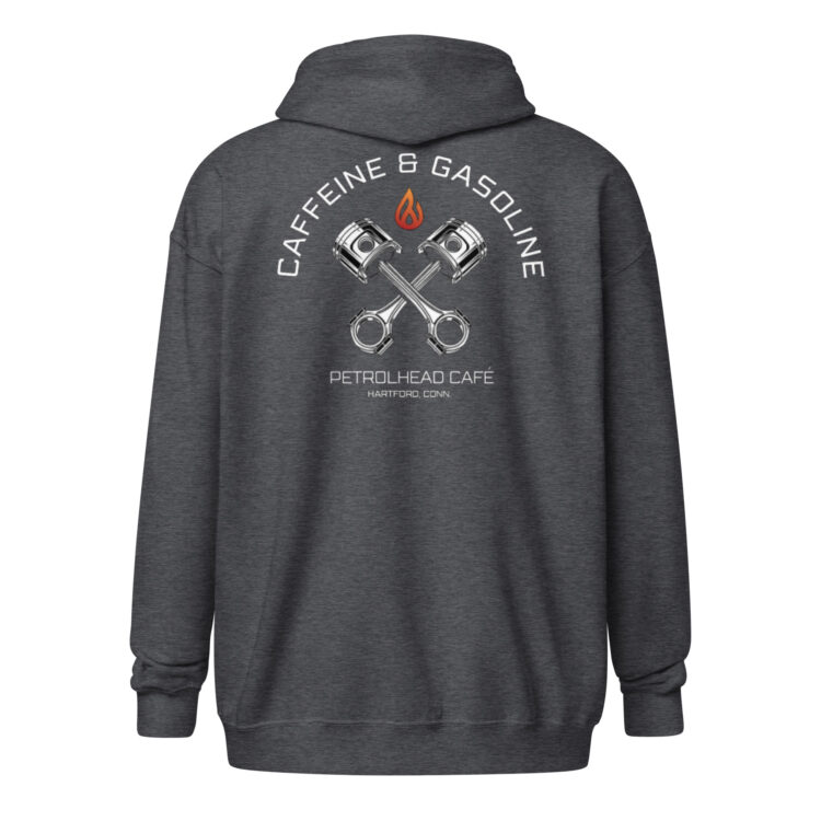 Caffeine & Gasoline Unisex heavy blend zip hoodie - Image 6