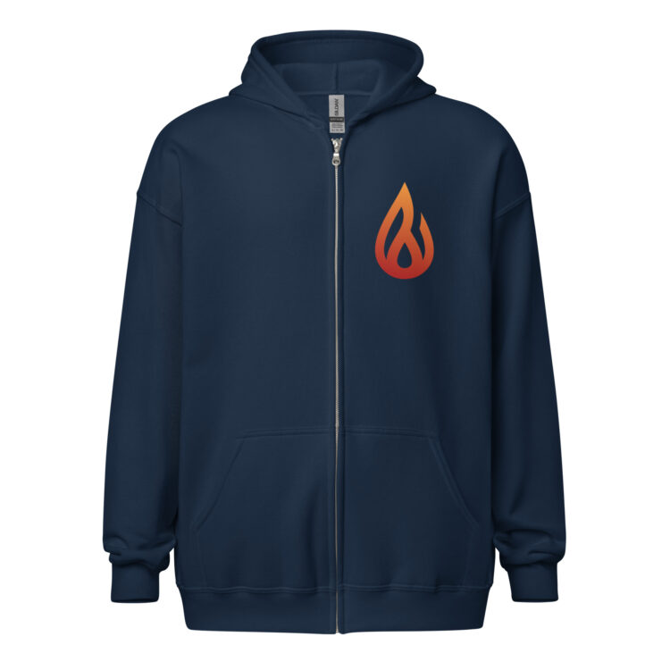 Caffeine & Gasoline Unisex heavy blend zip hoodie - Image 3