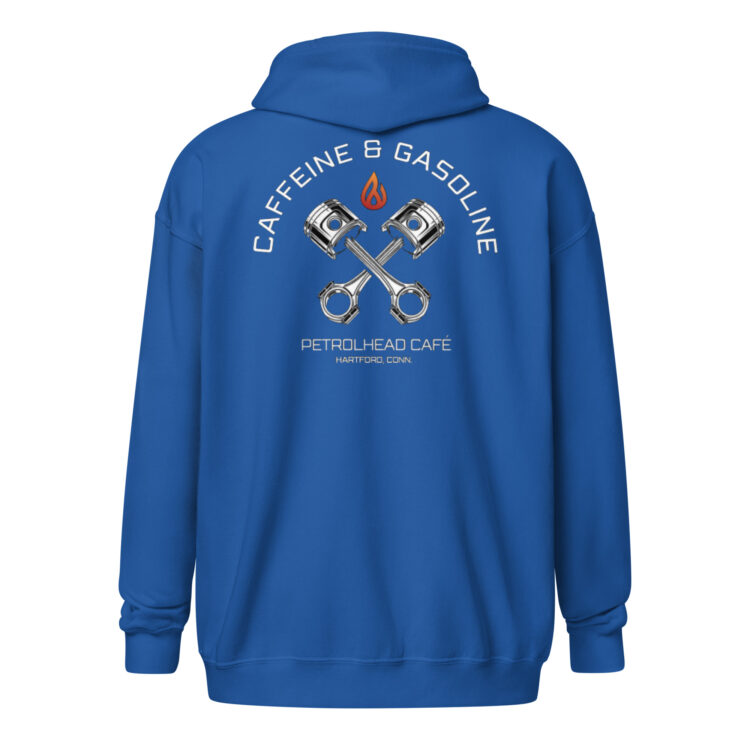 Caffeine & Gasoline Unisex heavy blend zip hoodie - Image 8